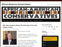 Tablet Screenshot of africanamericanconservatives.com